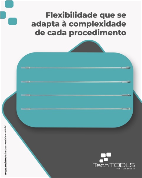 Flexibilidade que se adapta à complexidade de cada procedimento